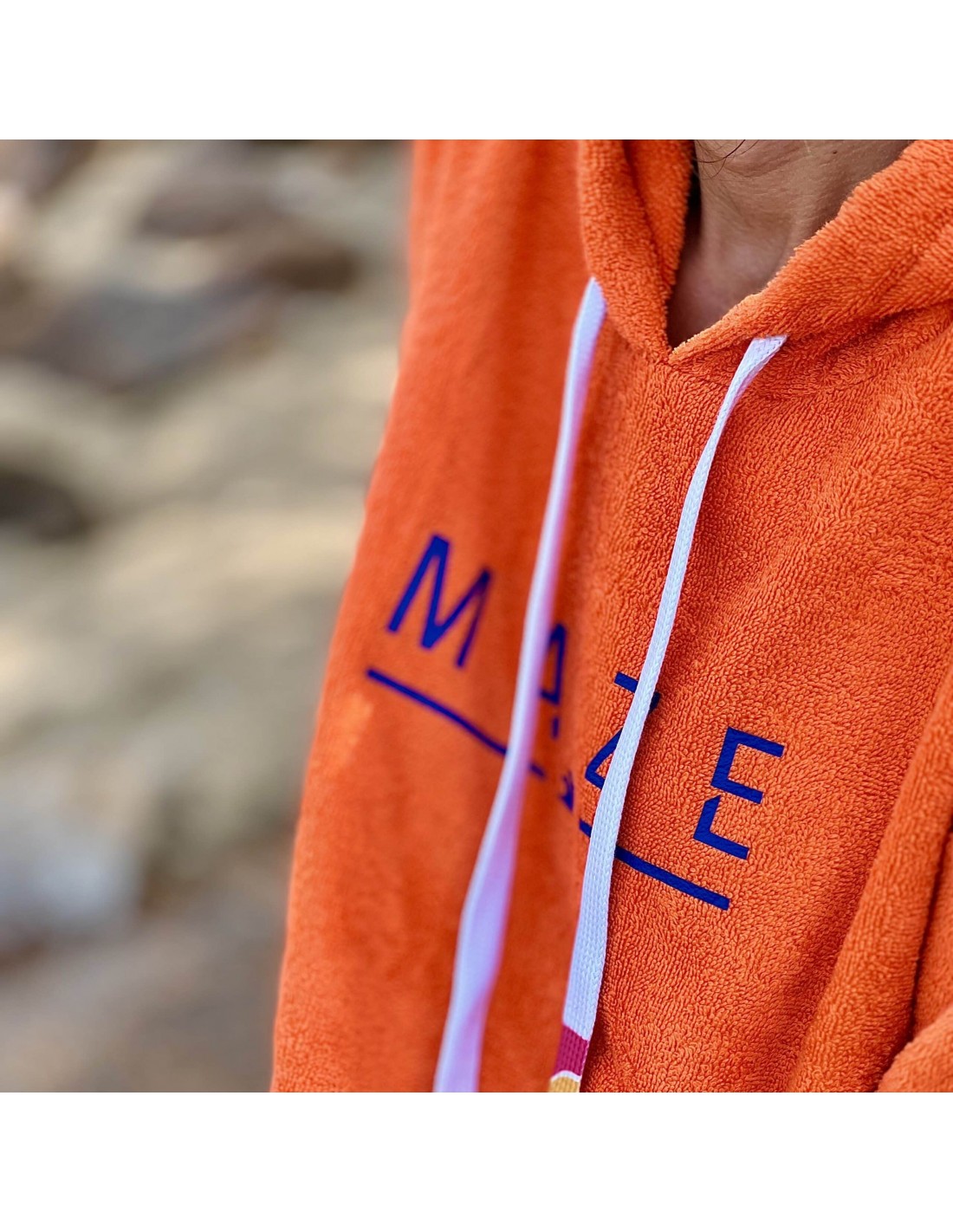 ПОНЧО MAZE BLUE ORANGE